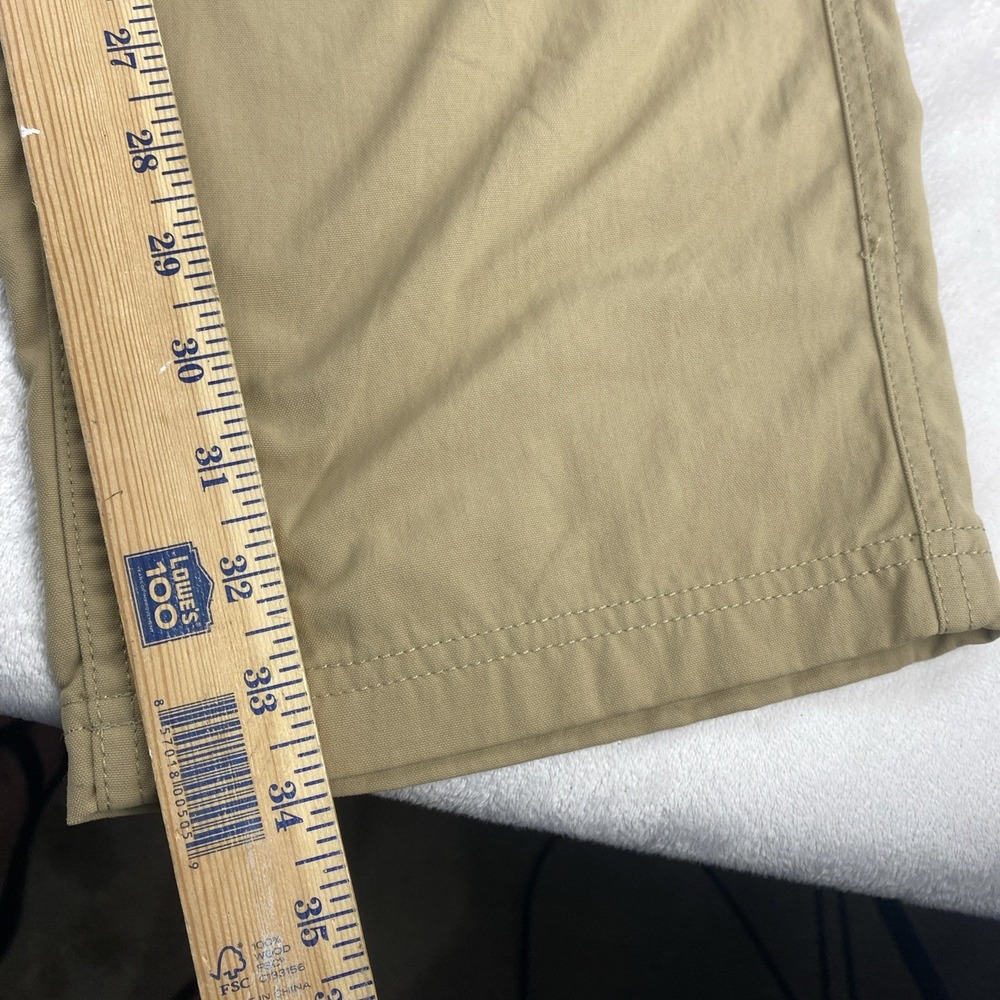 Duluth Trading Company Belted Khaki, XLG X 34 Nylon Hiking Pants 36x34 READ - Picture 8 of 13